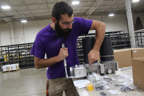 Man Doing Contract Mechanical Assembly