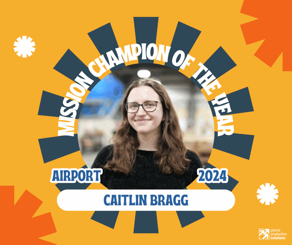 Caitlin Bragg - Mission Champion of the Year 2024 - Airport Location