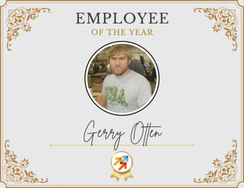 Gerry Otten is the 2023 Employee of the Year. 