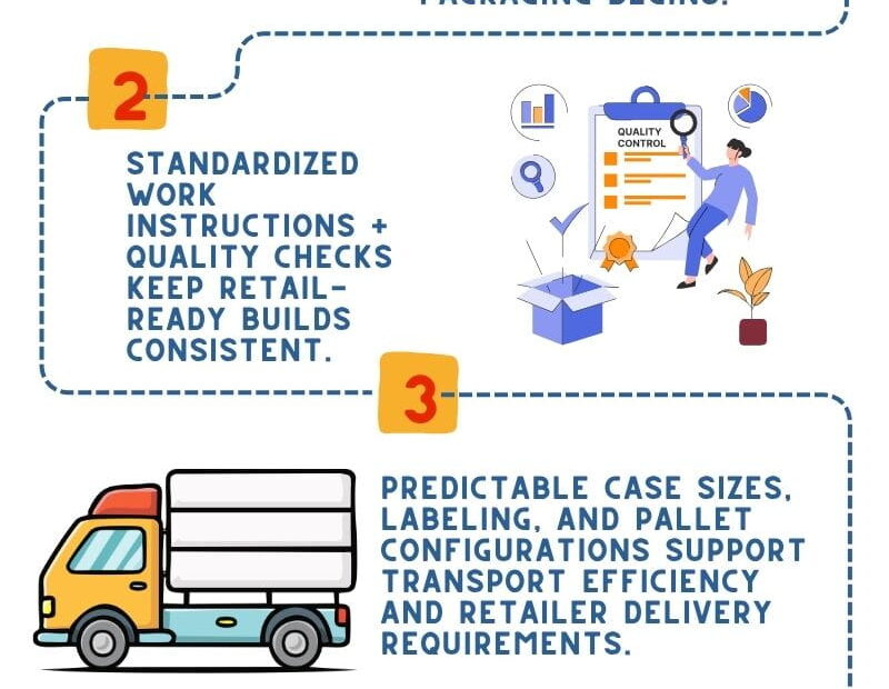 Packaging Logistics Flow Map