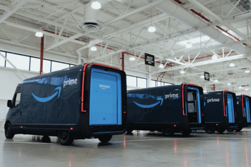 Amazon Delivery Vans
