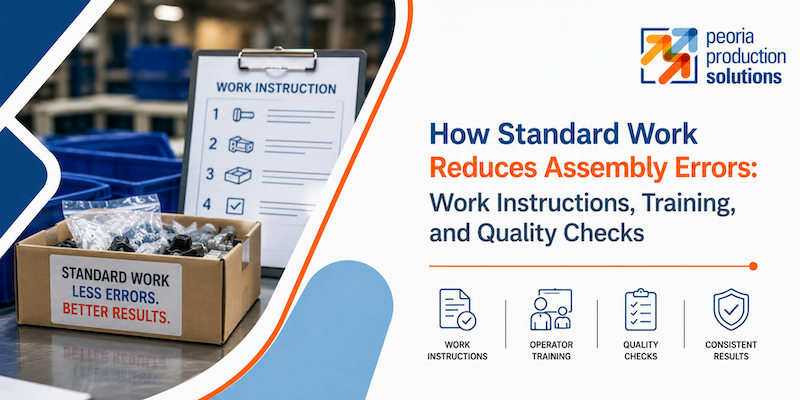 How Standard Work Reduces Assembly Errors